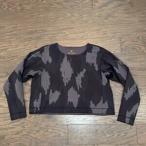 Lululemon x Robert Geller Take The Moment Long Sleeve Sweatshirt Camo Size L /XL